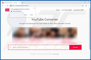 Youtubeconverter.io Suspicious Website