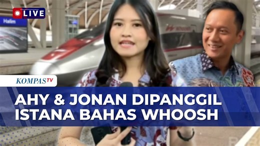 Terbaru! Isi Pertemuan AHY-Ignasius Jonan di Istana, Presiden Prabowo Bahas Utang Whoosh?