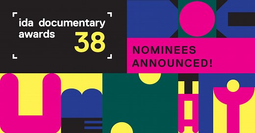 IDA Documentary Awards 2022 Nominees & Winners