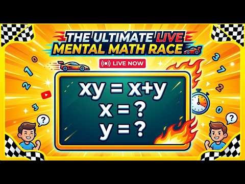 The Ultimate Live Mental Math Race 🏎️| Live Math Quiz #shorts #mathlive