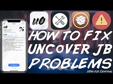 How To Fix Most Unc0ver JAILBREAK Errors / Crashes / Issues With 4 Simple Steps (ALL DEVICES)