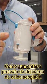 How to Increase Flush Pressure and Adjust a Toilet Tank Kit #diybrasil