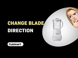 How to Change Blade Direction on Cuisinart SmartPower Duet BFP-703