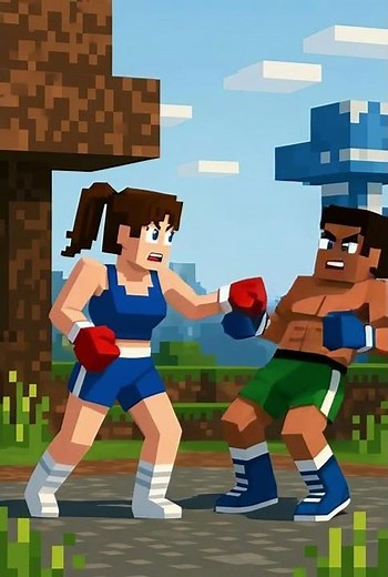 Minecraft Female Boxer vs Male Boxer 🥊 Who Wins?!