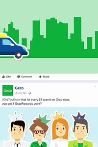 16K views · 60 reactions | What’s in a dollar? Well, when you use Grab, every dollar you spend on your ride earns you a point for your GrabRewards. The more you ride, the more exclusive treats you unlock! | Grab | Facebook