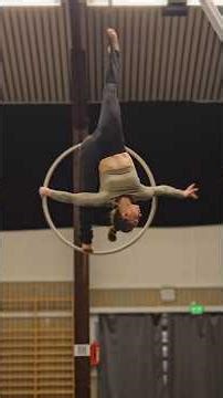 Simple Hoop Flow - Training. #aerialhoop #aerialhooptricks