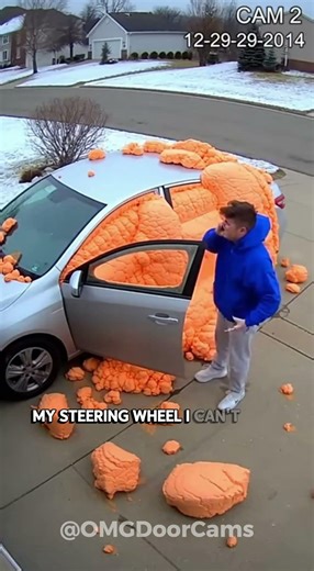 Thief Called 911 on Himself!😱🚔 Foam Trap Destroys Car! (Instant Karma)