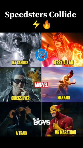 Fastest Heroes Ranked ⚡ #Hollywood #MovieShorts #ViralShorts #Marvel #DC #TheBoys #Speedsters