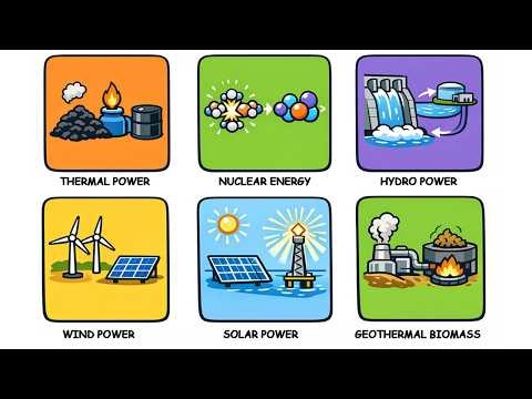 Every Way Power Is Generated Explained in 12 Minutes