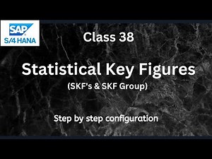 How to create Statistical Key Figure and Group | SAP S4 Hana CO-Controlling | Class-38