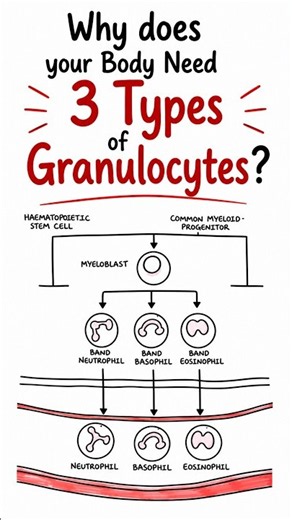 Immunology Insights: Granulocytes #granulocytes #immunology #neutrophils #basophils #eosinophils