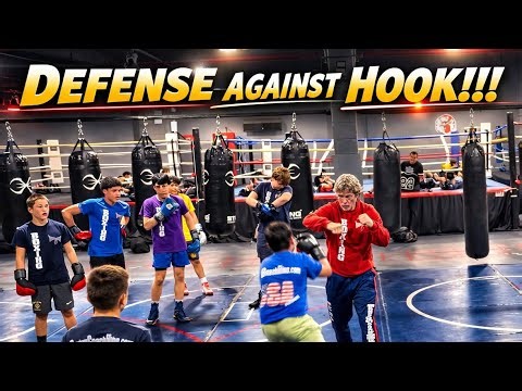 Defense and "Stop Punch" against Hook using Legs by Coach Mike