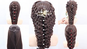 5.5M views · 67K reactions | 5 Amazing ponytail hairstyle for wedding & Recptions party! | Star Beauty & Fashion | Facebook