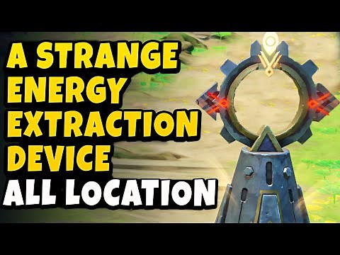 All 8 A Strange Energy Extraction Device Location - Eremite Camps Location | Saghira Machine Genshin