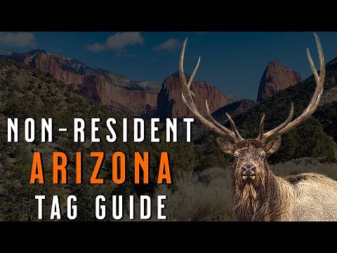 ARIZONA Big Game Draw 2026 | How NON-RESIDENTS Apply for Elk, Mule Deer & Pronghorn