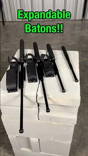 Self defense that grows to meet the need!! Expandable Batons by Cold Steel!!