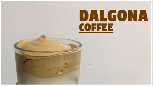 Viral Dalgona Coffee Recipe | How to Make Whipped Coffee