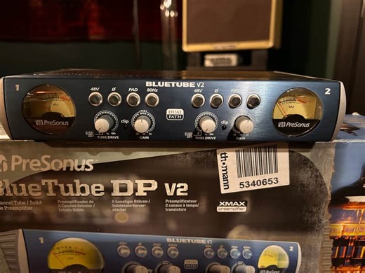 PreSonus BlueTube DP V2 – Mint Condition w/ New ECC83 Tube | Reverb France