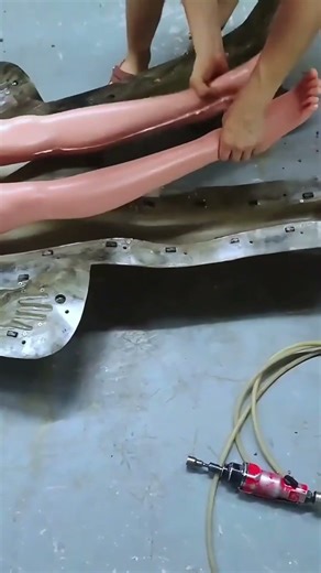 Inside the doll facial transformation and detailing workshop process