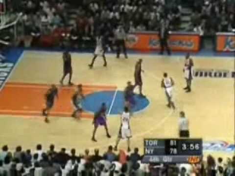 2001 NBA Playoffs: Toronto Raptors @ New York Knicks Game 5 4th Quarter Part 2