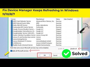 Fix Device Manager Keeps Refreshing In Windows 11/10/8/7
