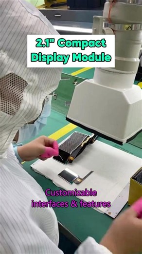 2.1” Compact Display Module,customizable interface & features#LCD#display #tft #embedded #HMI#esp32