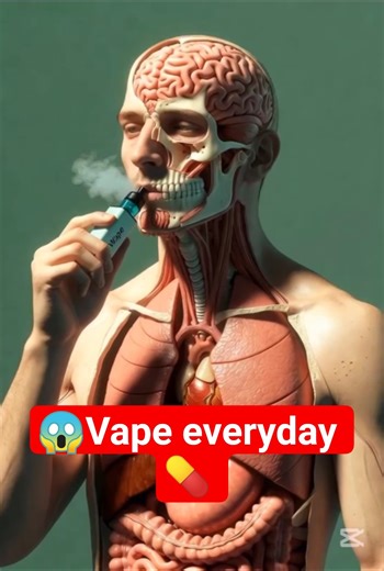 🚬what happens when if you smoking wape #digestion #science #drinkingwater #3danimation #guts #shorts