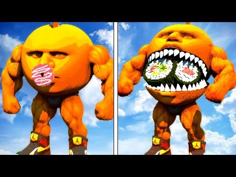 Mini To Big FOOD vs HORROR ITALIAN BRAINROT! | Experiments in Teardown