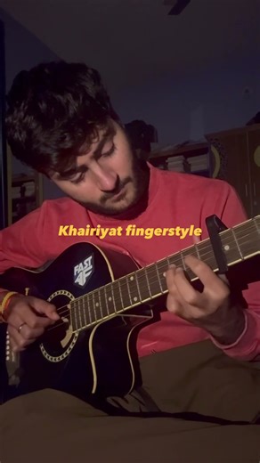 Khairiyat | Chhichore movie song | Fingerstyle