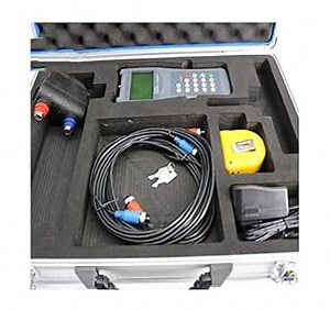 Ultrasonic Liquid Flow Meter Flowmeter Clamp on Sensor M2 Transducer DN50-700mm Insulate RS232 Serial Interface