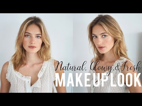Natural Glowy & Fresh Make Up Look | Model Tutorial | Sanne Vloet