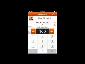 Spektrum AS3X: Using The Mobile Application Dashboard