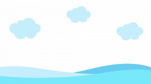 Download Cartoon blue sky and the sea for free