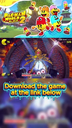 Here is gameplay of the new Pac-Man World 2 Re-Pac with a graphics comparison of the including the ending and final boss #pacmanworld2repac #pacmanworld2 #pacman #pacmanworld #paidpartnership