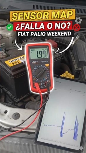 Cómo probar el Sensor MAP con Multímetro (Fiat Palio) ⚡️