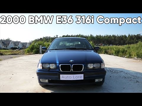 2000 BMW E36 316i Compact In-Depth Tour (4K) | Start Up, Exhaust, Exterior, Interior