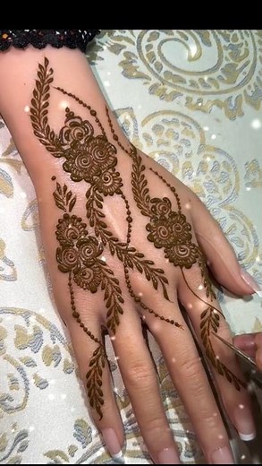 Bridal mehndi design 2025 / beautiful and simple Dulhan mehandi design#shorts