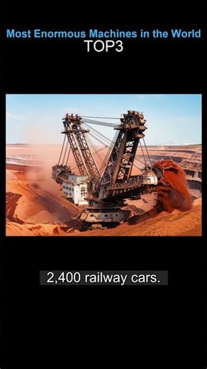 Most Enormous Machines in the World TOP3