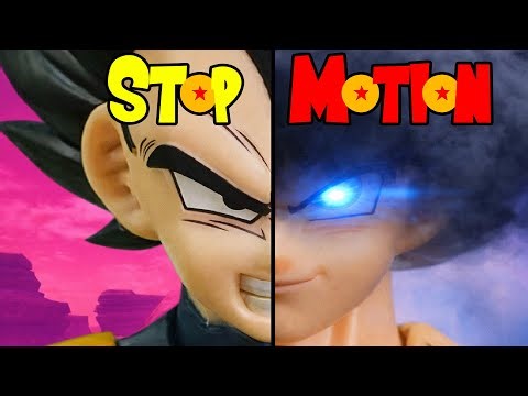 Goku súper extra preparado EN STOP MOTION | Dragon Ball Stop Motion