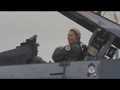 VDT First Female F-16 Fighter pilot makes history: Capt Zoe Kotnik