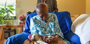 Breakfast with the second oldest person