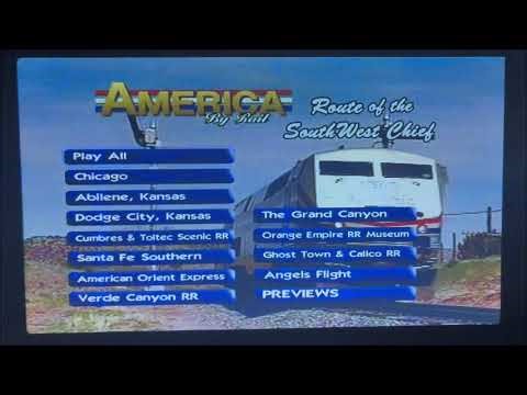 America By Rail Route of the Southwest Chief Part 1