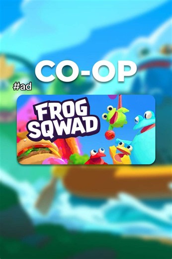 𝗔𝗱 - This NEW Friendslop Game Will Ruin Friendships! 😅 🎮 Frog Sqwad 🗓 Out Now! 👥 Online Co-Op 🖥 PC (Steam), Xbox #GamingOnTikTok #WhatToPlay #friendslop #frogsqwad