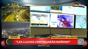 ¿Cómo estará el clima para mañana? 🌦🌩 "Las lluvias continuarán mañana", afirmó Araceli Fernández, meteoróloga. | C9N Paraguay