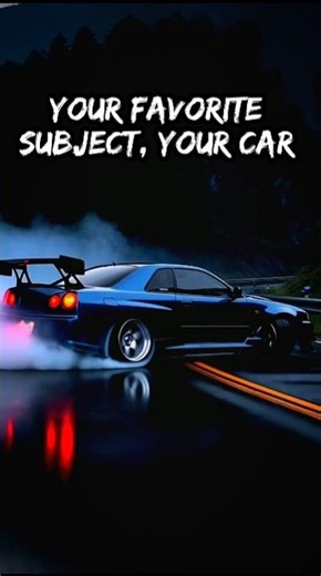 Your Favorite Subject = Your Car | Sunset Mountain Run 🇯🇵