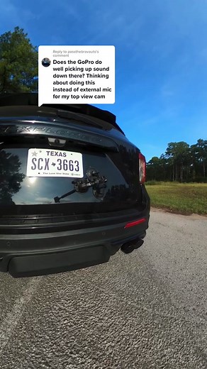 Replying to @passthebravauto does fantastic! #explorerst #camera #microphone #gopro #comments #carsoftiktok #carphotography #fyp #boosted #exhaust #ford #ecoboost