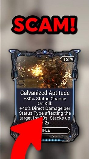 Galvanized Status Mods in Warframe are a SCAM!