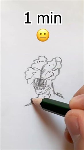 How to Draw Clicker in 10sec,10min,1hr🧟‍♂️😱