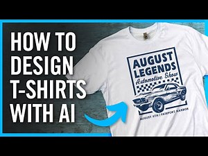 How To Design T-Shirts With AI Using Free Online Tools (Artificial Intelligence)