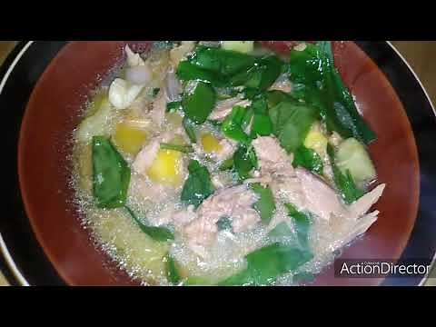 Talinum recipe :Ginisang canned tuna with talinum